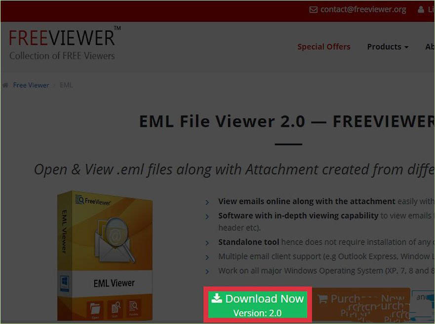 免費(fèi)的EML文件瀏覽器